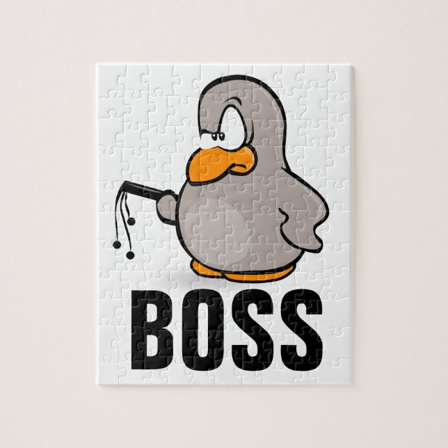 PUZZLE BOSS PUZZLE, PENGUIN AVEC WHERE (Vertical)