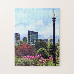 Puzzle Boston MA - Boston Common et ligne d'horizon