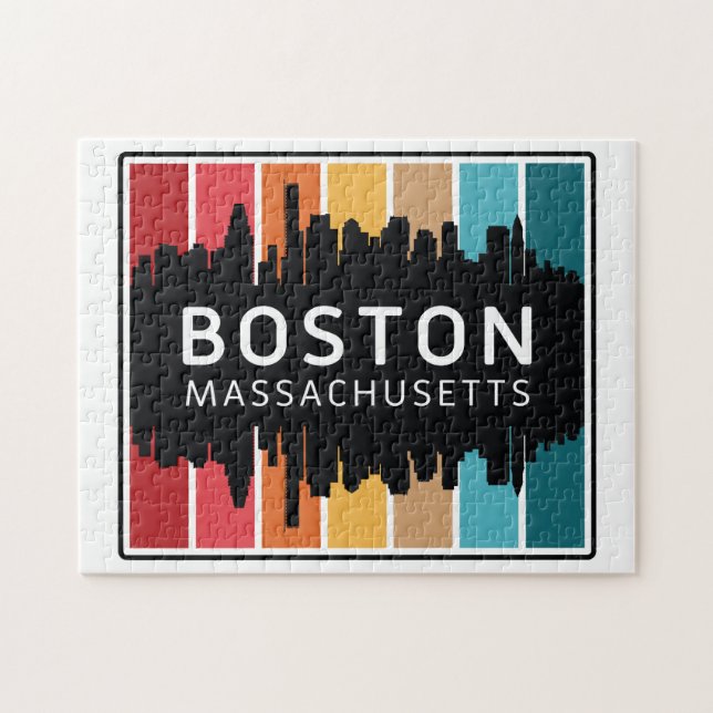 Puzzle Boston Massachusetts (Horizontal)