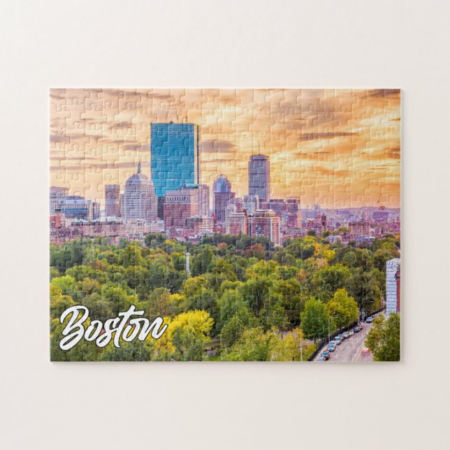 Puzzle Boston, Massachusetts, États-Unis (Horizontal)