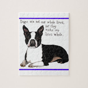 Puzzle Boston Terrier