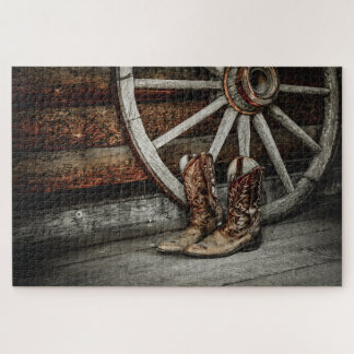 Puzzle Bottes de cowboy
