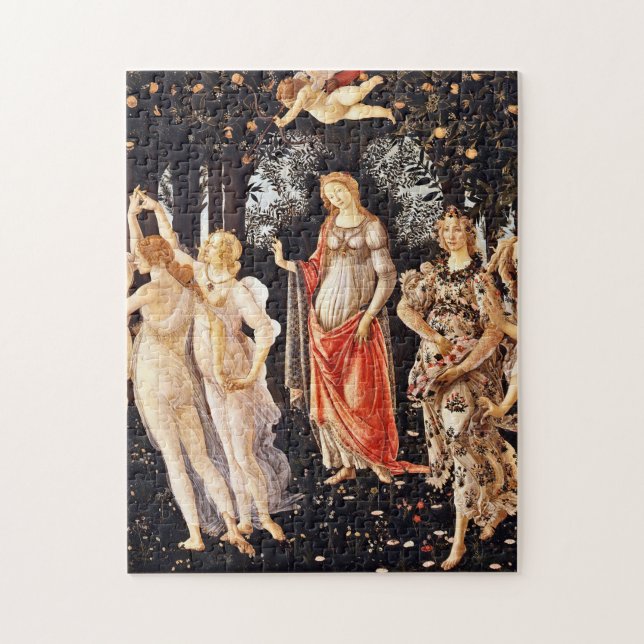 Puzzle Botticelli - La Primavera Spring (Vertical)