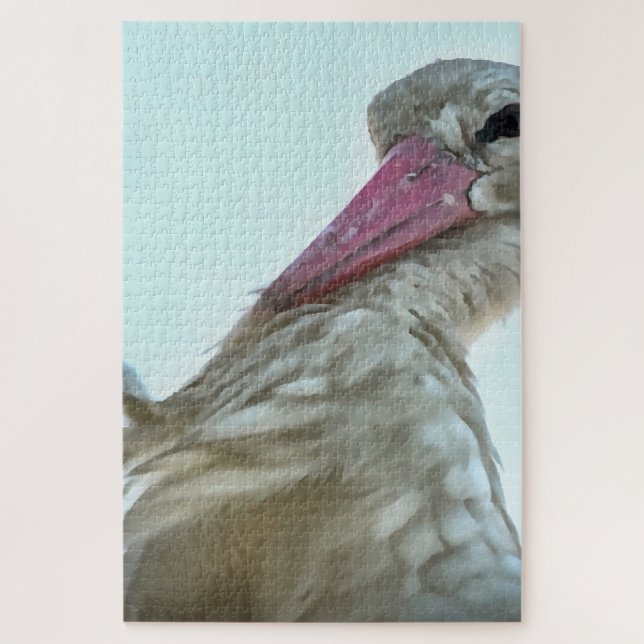 Puzzle Bouche Blanche Avec Expression Incroyable Art Anim (Vertical)