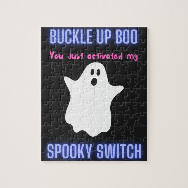 Puzzle Boucle Haut Boo Vous venez d'activer mon commutate (Vertical)