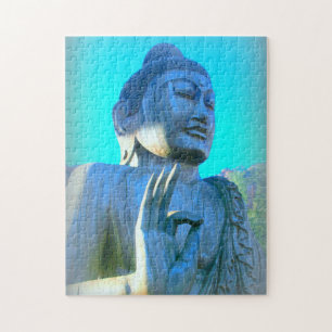 Puzzle Bouddha bleu