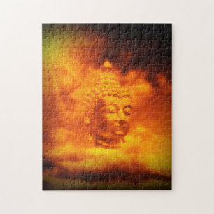 Puzzle bouddha, bouddhisme, religion, asiatique, arrière-