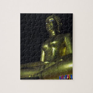 Puzzle Bouddha d'or la nuit
