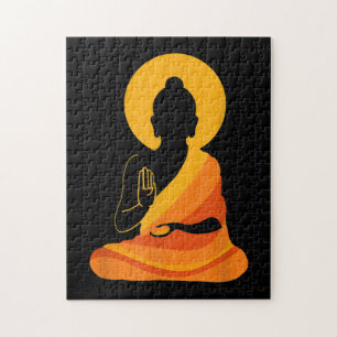 Puzzle Bouddha YingYang Zen Yoga, Détendez-vous, Profitez