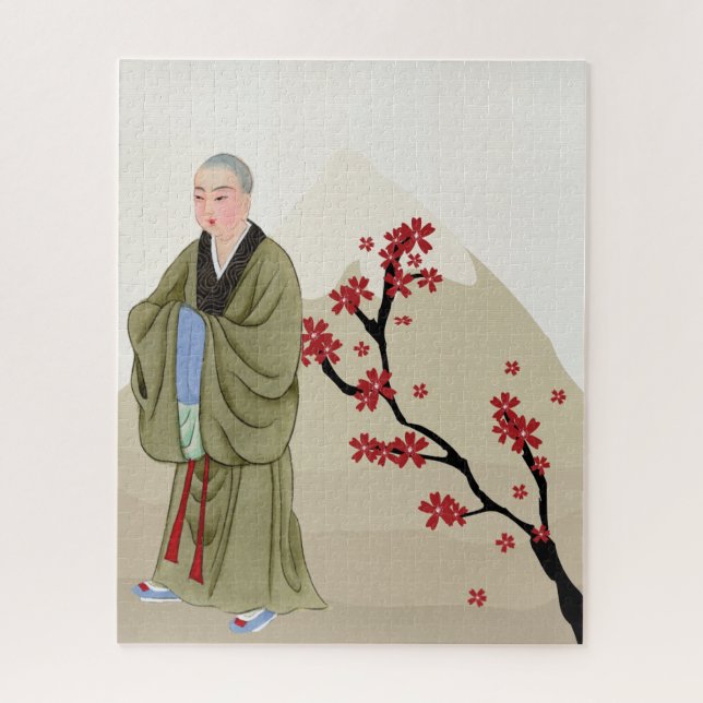 Puzzle bouddhiste Moine Jigsaw (Vertical)