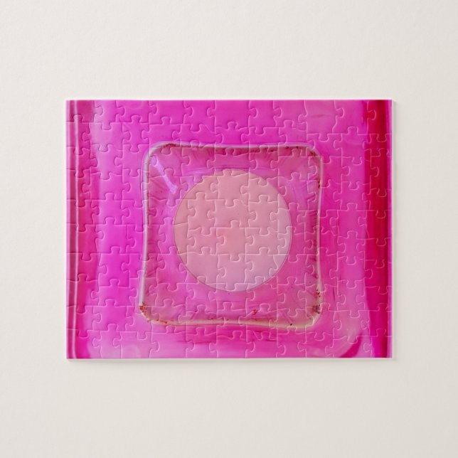 Puzzle Bougie, Sweet Rose Love Lumière aux chandelles (Horizontal)