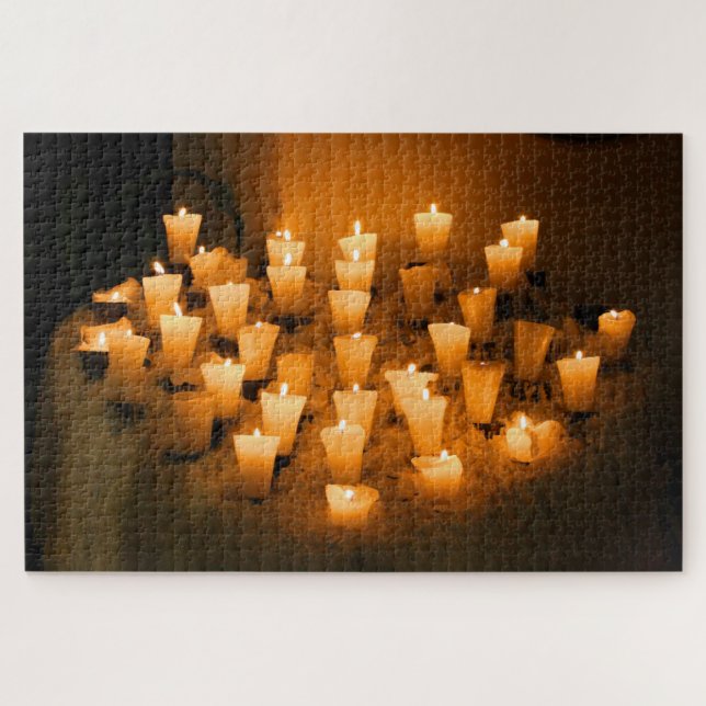 Puzzle BOUGIES COSY 20x30 POUCES (Horizontal)