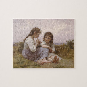 Puzzle Bouguereau - Idylle Enfantine