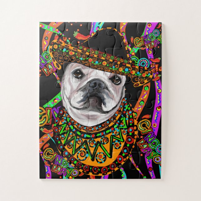 Puzzle Bouledogue  (Vertical)