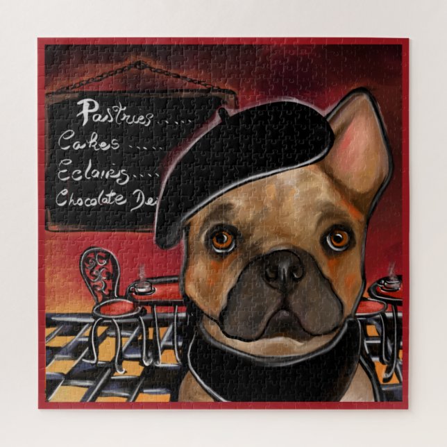 PUZZLE BOULEDOGUE FRANÇAIS (Vertical)