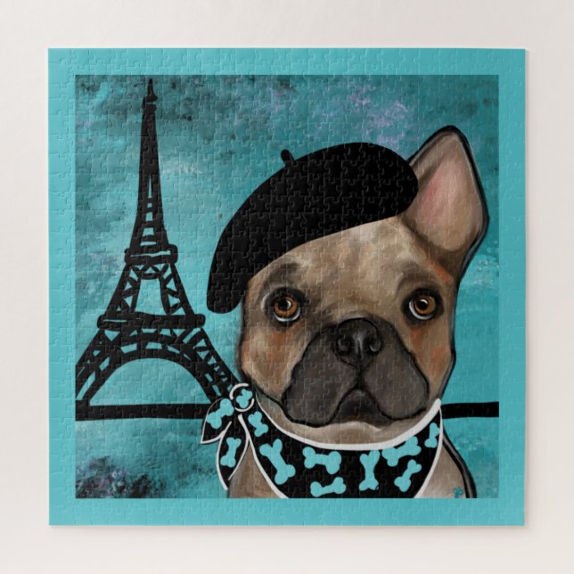 PUZZLE BOULEDOGUE FRANÇAIS       (Vertical)