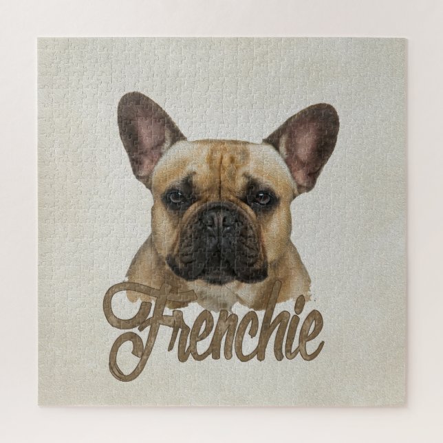 Puzzle Bouledogue français - chien de Frenchie (Vertical)