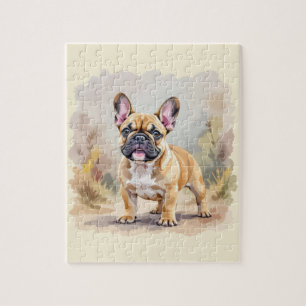 Puzzle Bouledogue Français Fauve Brun Chien Mignon