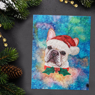 Puzzle Bouledogue Français Race de Chien Noël