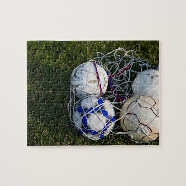 Puzzle Boules de soccer en net (Horizontal)