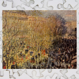 Puzzle Boulevard des Capucines par Claude Monet, Beaux-ar