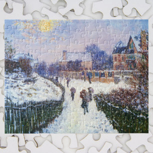 Puzzle Boulevard Saint Denis Argenteuil par Claude Monet