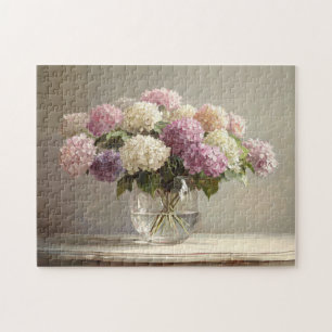 Puzzle Bouquet coloré Hydrangea Durée de vie
