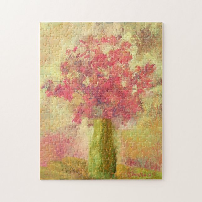Puzzle Bouquet d'automne Peinture à vie morte (Vertical)