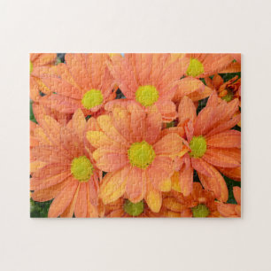 Puzzle Bouquet de belles fleurs orange