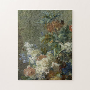 Puzzle Bouquet de fleur, toujours la vie, Huysum