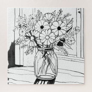 Puzzle Bouquet de fleurs