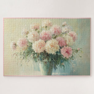 Puzzle Bouquet de fleurs aux pastels doux