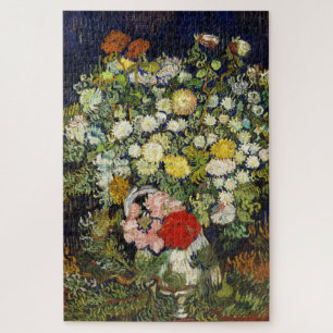 Puzzle Bouquet de fleurs dans un vase de Vincent Van Gogh