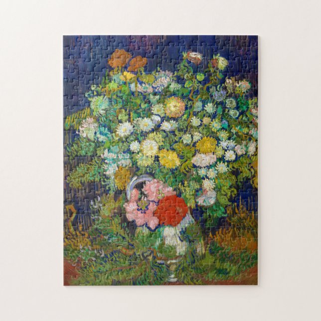 Puzzle Bouquet de fleurs dans un Vase, Van Gogh (Vertical)