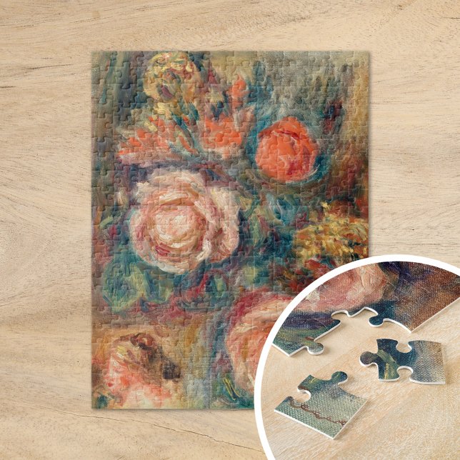 Puzzle Bouquet de Rose | Renoir (Créateur téléchargé)