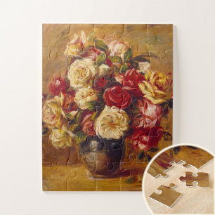 Puzzle Bouquet de roses, Auguste Renoir
