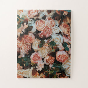Puzzle Bouquet de roses roses roses