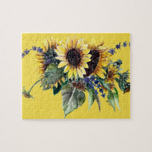 Puzzle Bouquet de tournesol