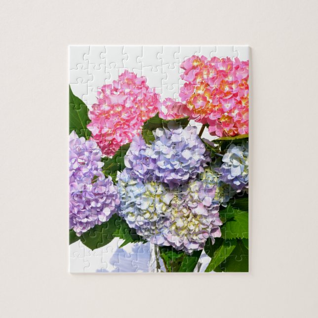 Puzzle Bouquet Hydrangea (Vertical)