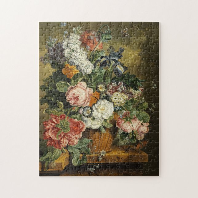 Puzzle Bouquet vintage de fleurs (Vertical)