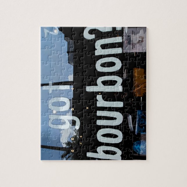 Puzzle Bourbon Obtenu (Vertical)