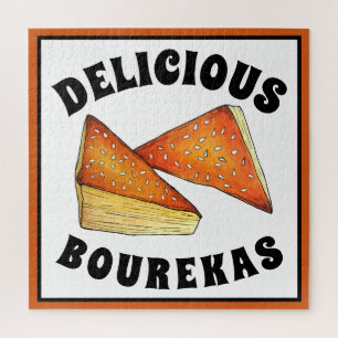 Puzzle Bourekas Savoureux Pâtisserie Israélienne Nourritu