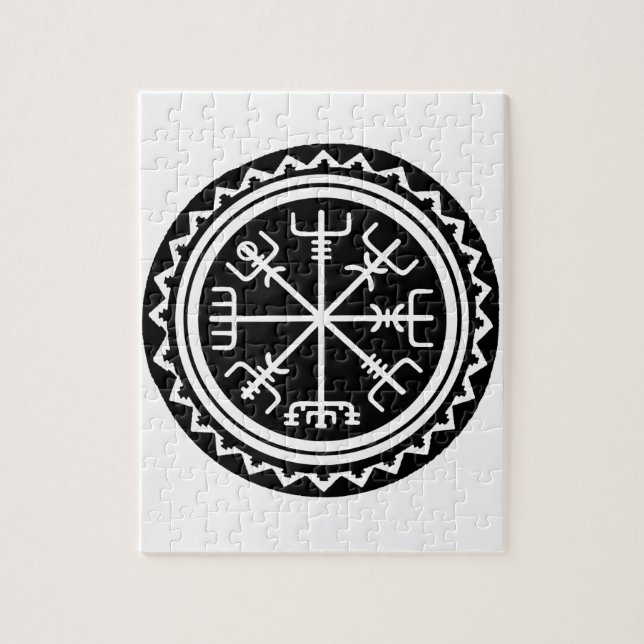 Puzzle Boussole Viking Vegvisir (Vertical)