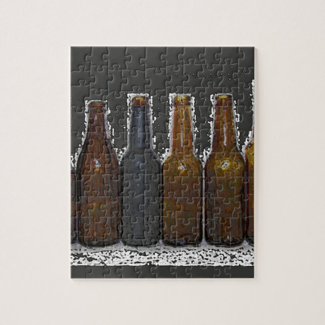 Puzzle Bouteilles de bière (Vertical)