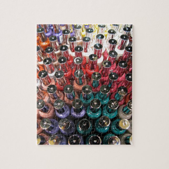 Puzzle Bouteilles de vernis à ongles (Vertical)