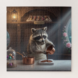 Puzzle Boutique de Chocolat Fantaisiste en Diorama avec R