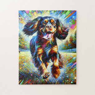 Puzzle Boykin Spaniel Chien Portrait Acrylique Art Print 