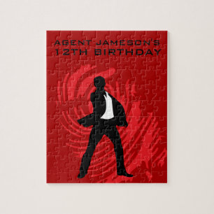 Puzzle Boys Spy Party Red Fingerprint
