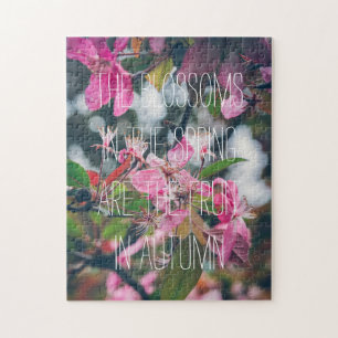 Puzzle Branche d'arbre de prune avec fleurs roses