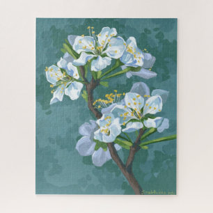 Puzzle Branche de floraison du pommier